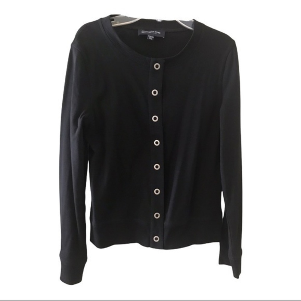 Jones New York cardigan with unique snap button PP